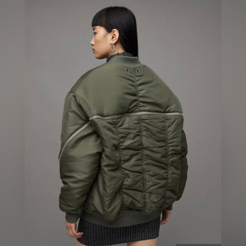 NWT $499 ALLSAINTS Scout Bomber Jacket - Picture 1 of 15